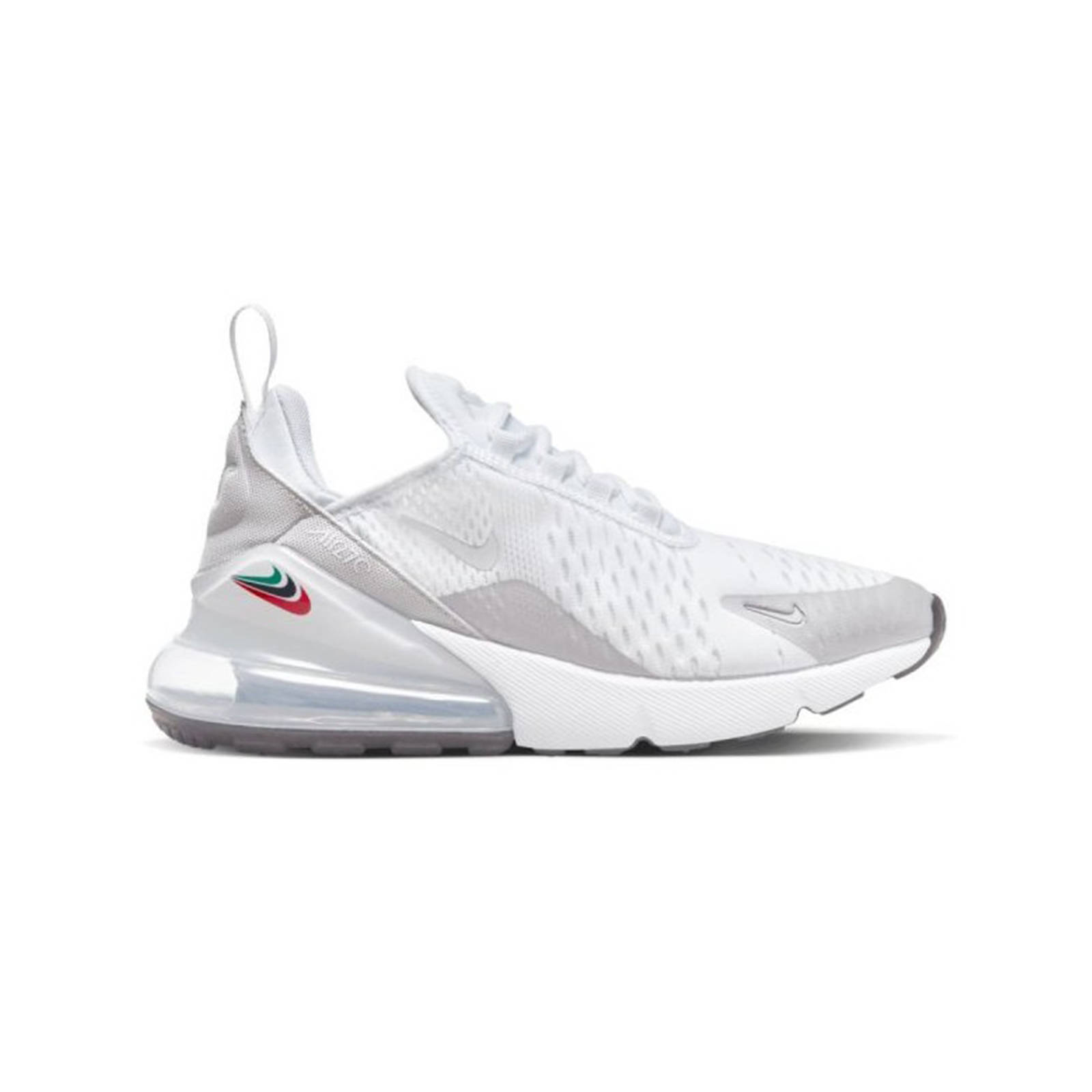 Παιδικά > Παπούτσια > Sneaker > Παπούτσι Low Cut Nike - NIKE AIR MAX 270 - WHITE/MALACHITE-GREY FOG-BLACK