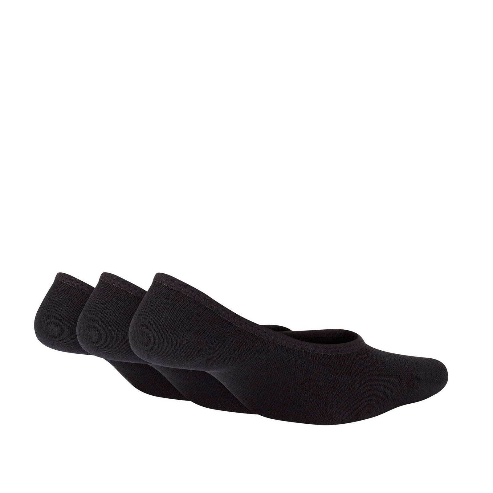 Nike - W NK EVRY LTWT FOOT 3PR - BLACK/WHITE φωτογραφία
