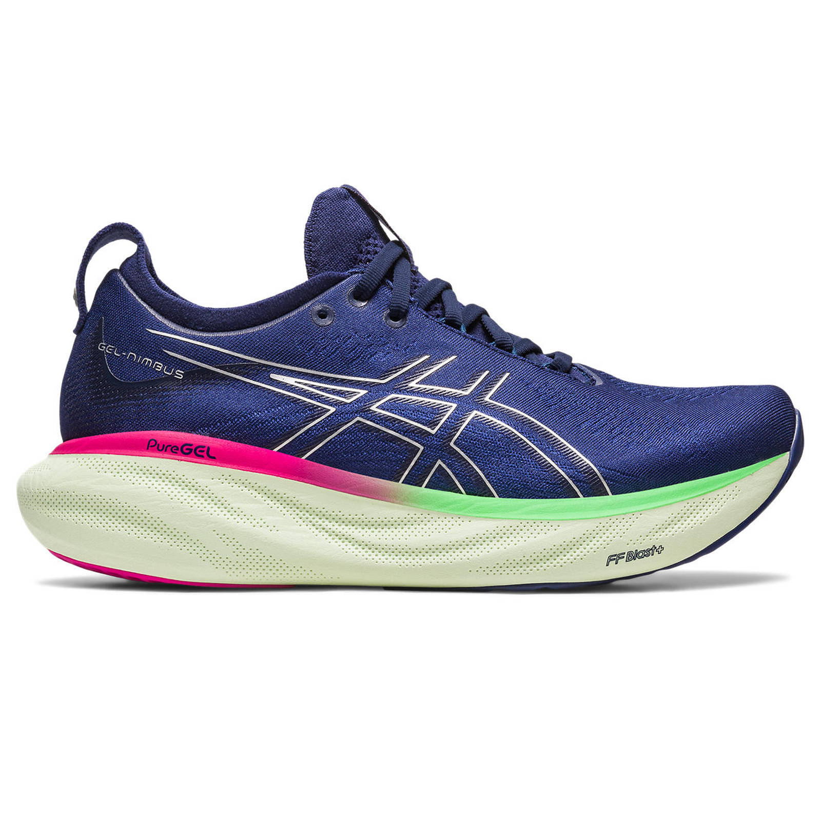 Asics – GEL-NIMBUS 25 – 400-ΜΠΛ/ΦΟΥ