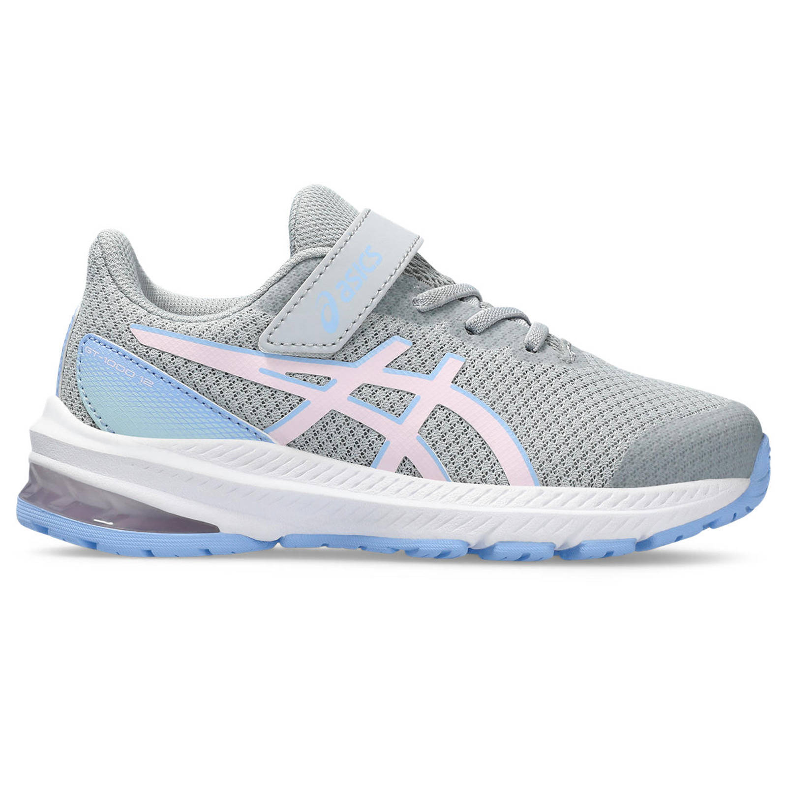 Παιδικά > Παπούτσια > Αθλητικά > Παπούτσι Low Cut Asics - GT-1000 12 PS - 021-ΓΚΡ/ΡΟΖ