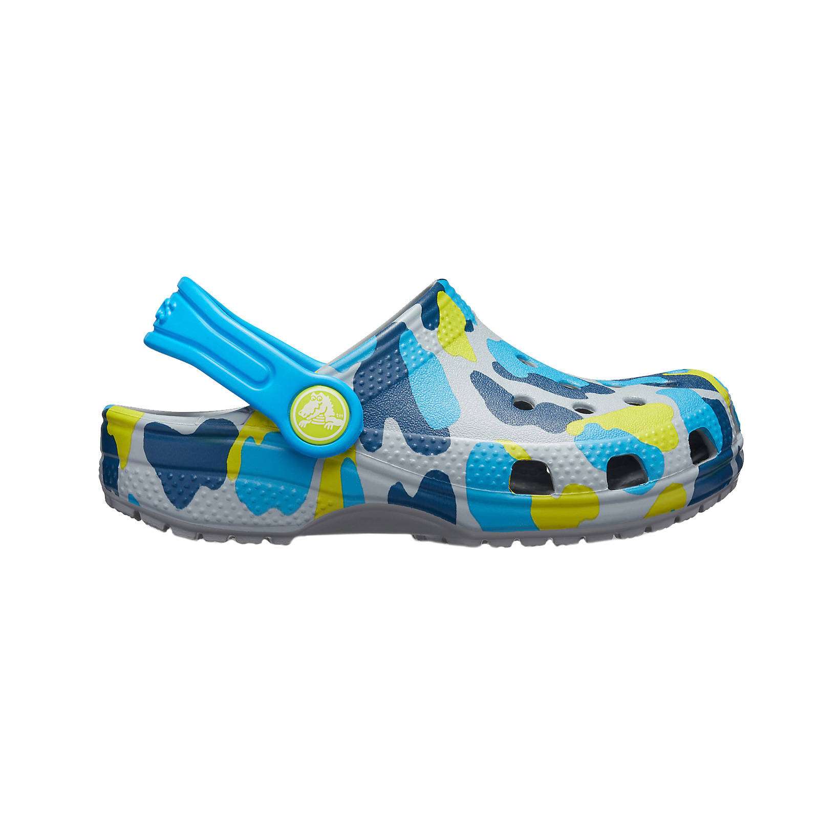 Crocs - CLASSIC SEASONAL GRPHC CLG K - LIGHT GREY Παιδικά > Παπούτσια > Clogs > Glogs