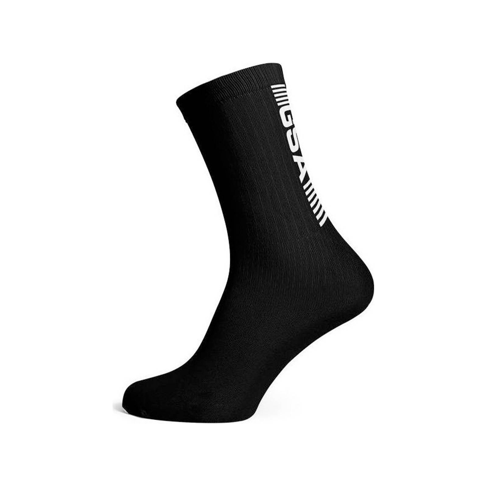 Gsa Gsa - GSA SUPER LOGO SOCKS - BLACK
