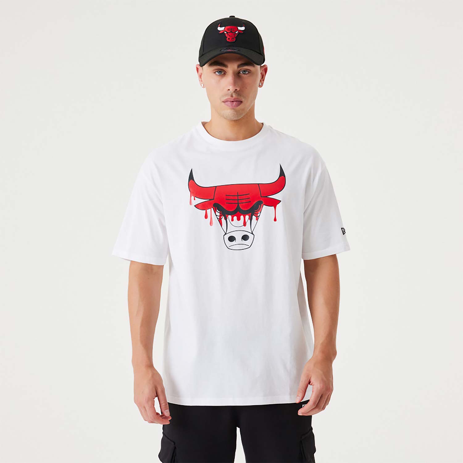 New era New era - 60332223 NBA DRIP LOGO OS TEE CHIBUL WHIFDR - 100/0091
