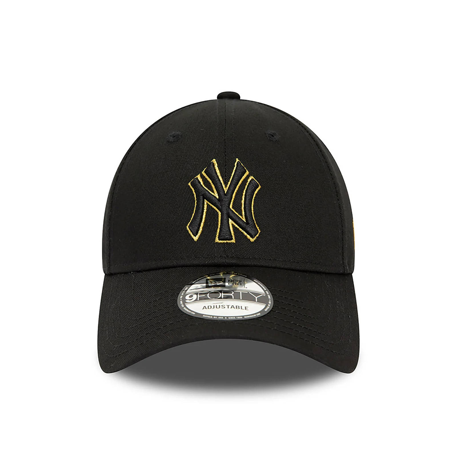 New era New era - New York Yankees Metallic Outline Black 9FORTY Adjustable Cap - 001/0071
