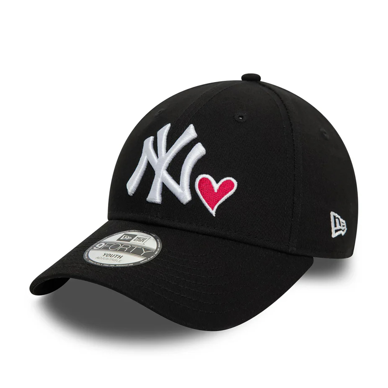 New era - New York Yankees Youth Icon Black 9FORTY Adjustable Cap - 001/0071 φωτογραφία