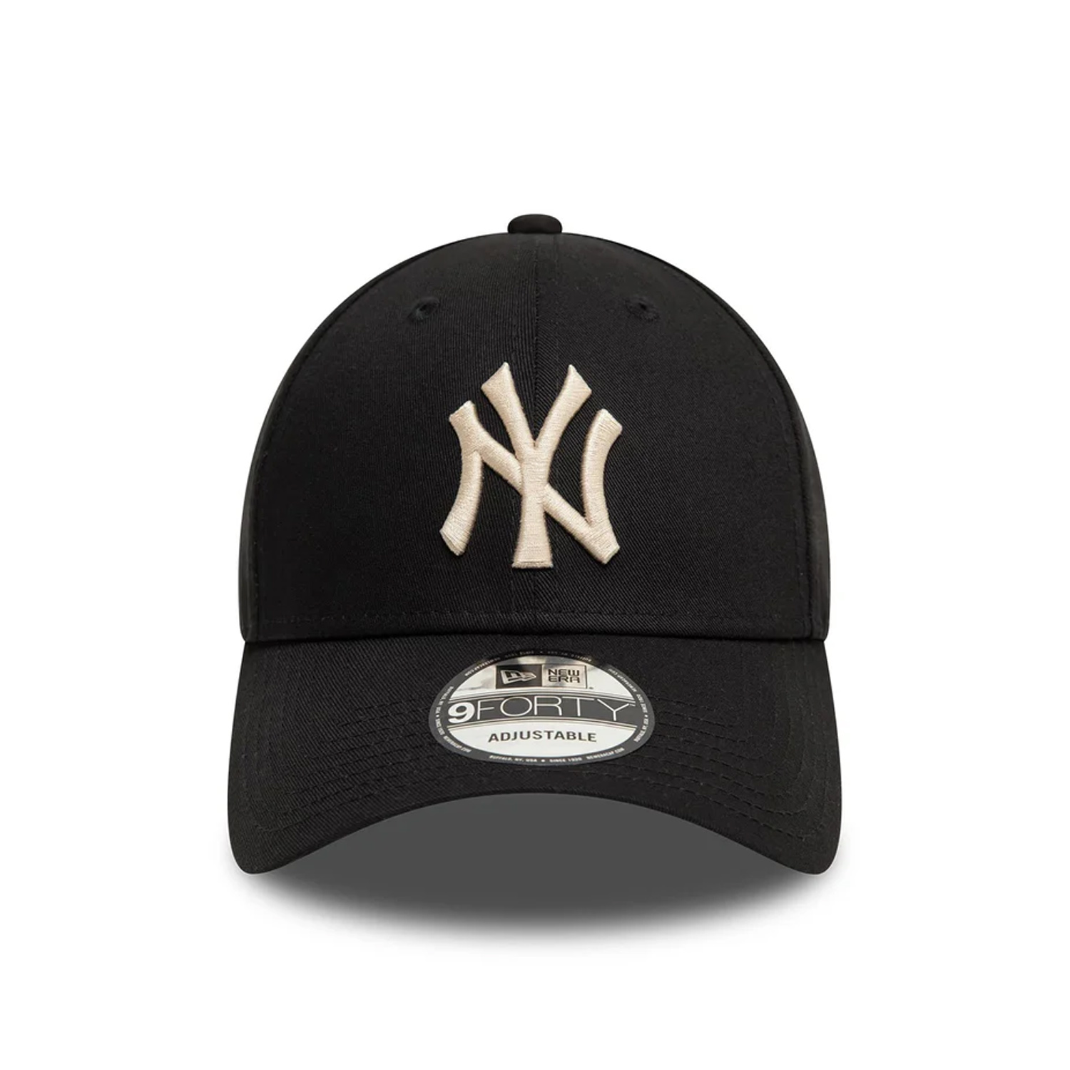 New era New era - New York Yankees League Essential Black 9FORTY Adjustable Cap - 001/0071