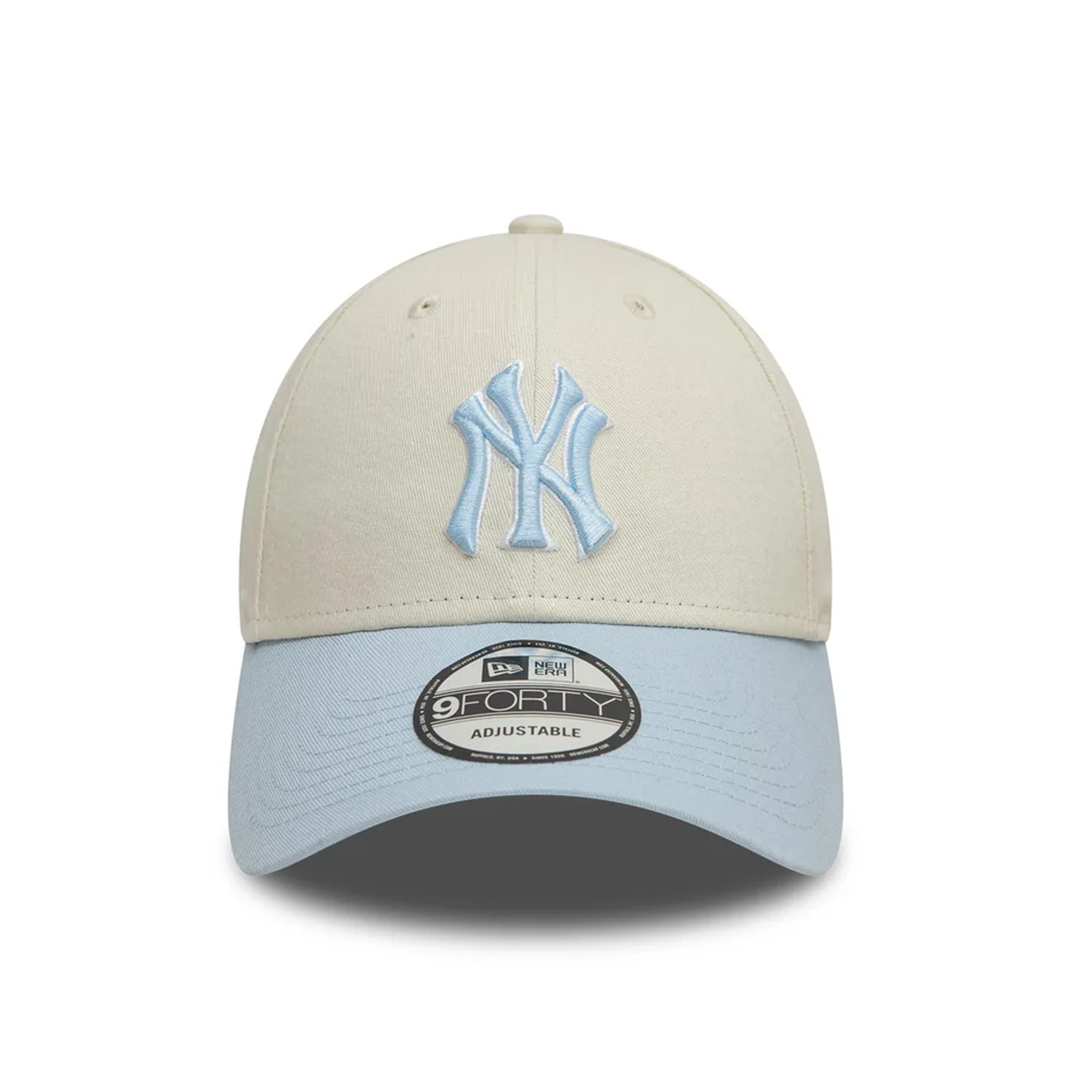 New era New era - New York Yankees World Series Patch Cream 9FORTY Adjustable Cap - 270/00M6