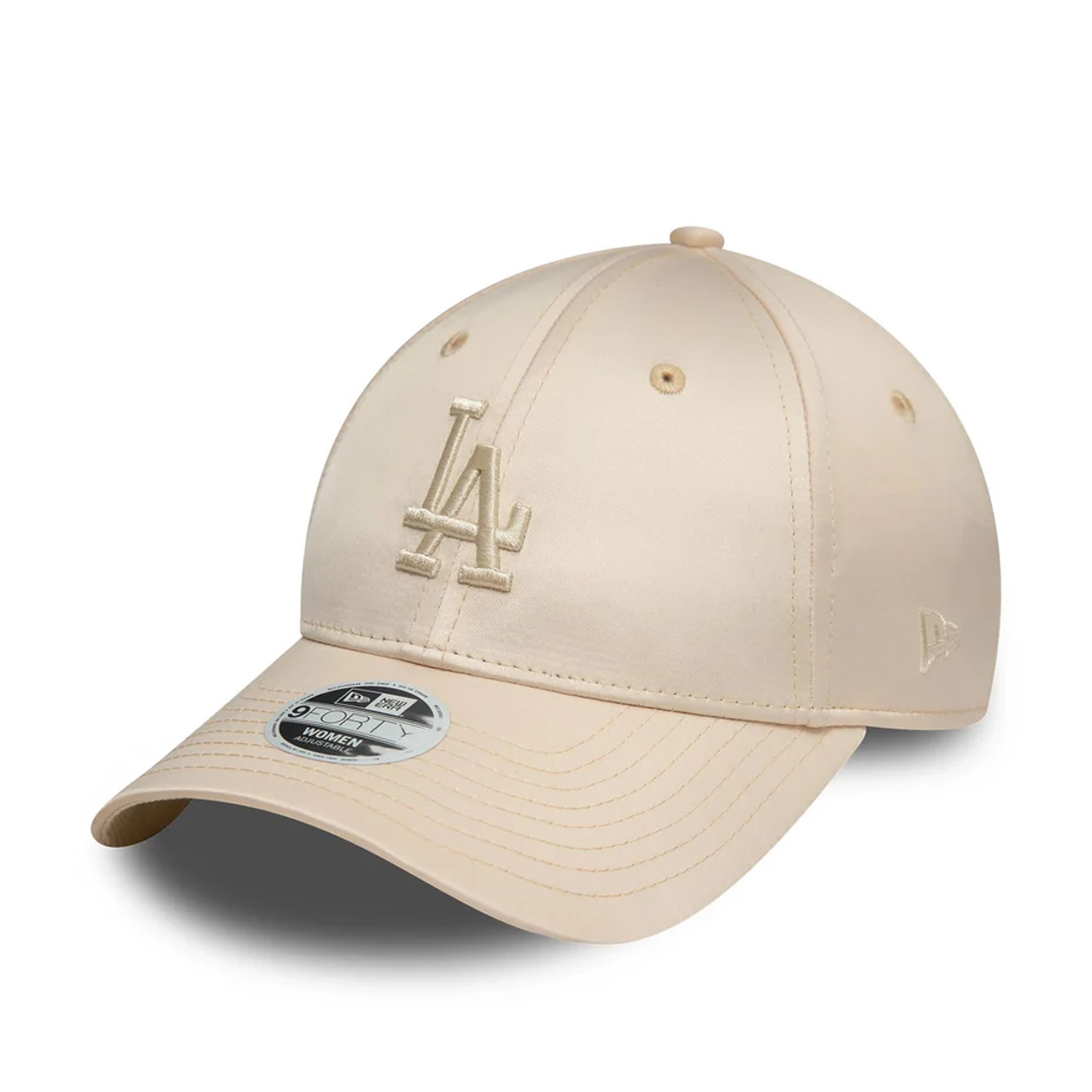 New era - LA Dodgers Womens Satin Cream 9FORTY Adjustable Cap - 270/00M6 φωτογραφία