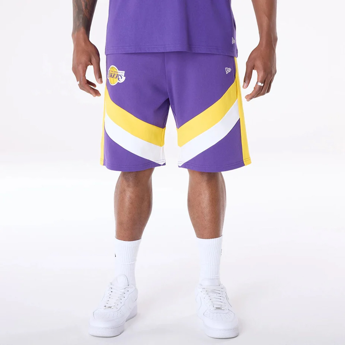 New era New era - LA Lakers NBA Panel Purple Shorts - 500/00D1