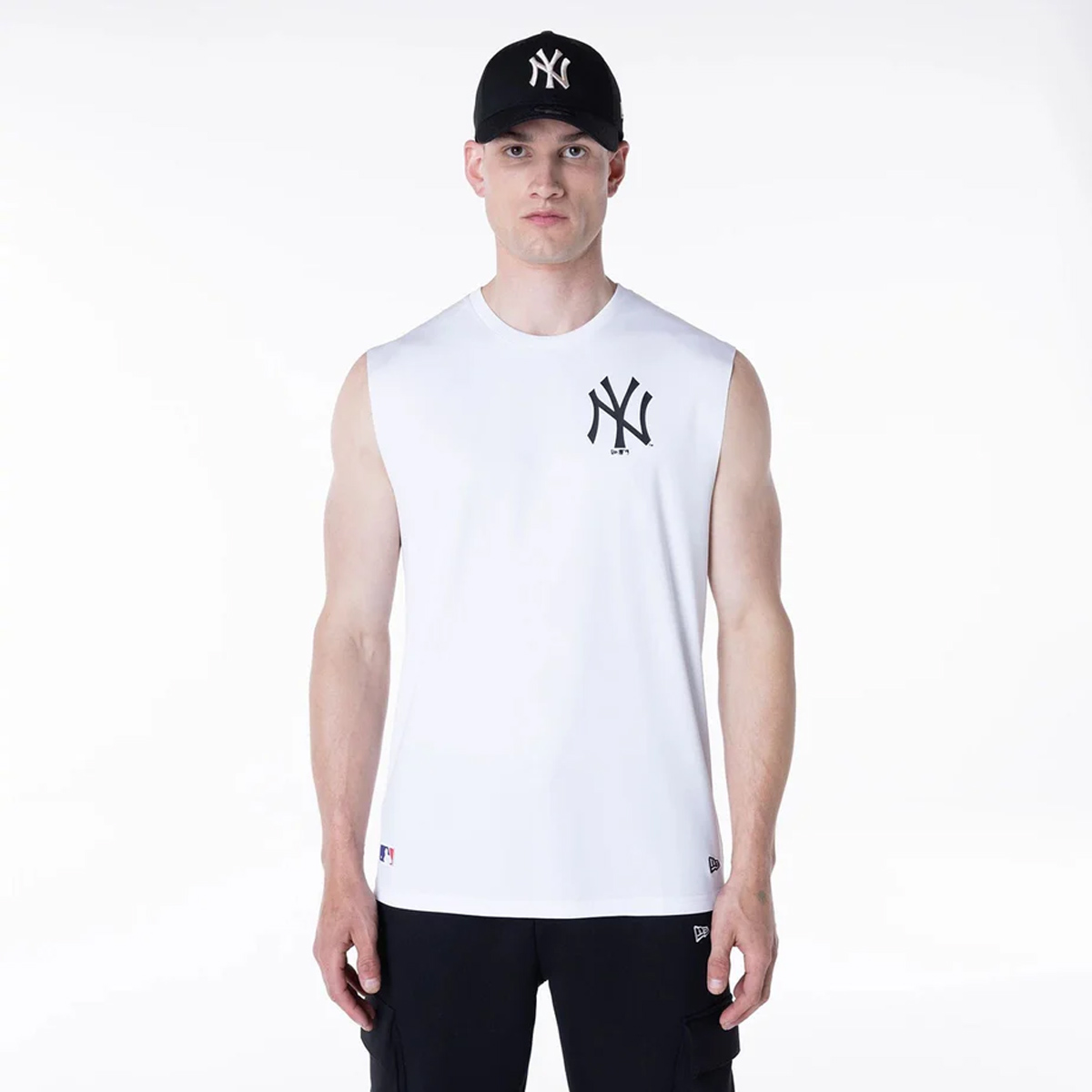 New era New era - New York Yankees MLB White Sleeveless Vest - 100/0091