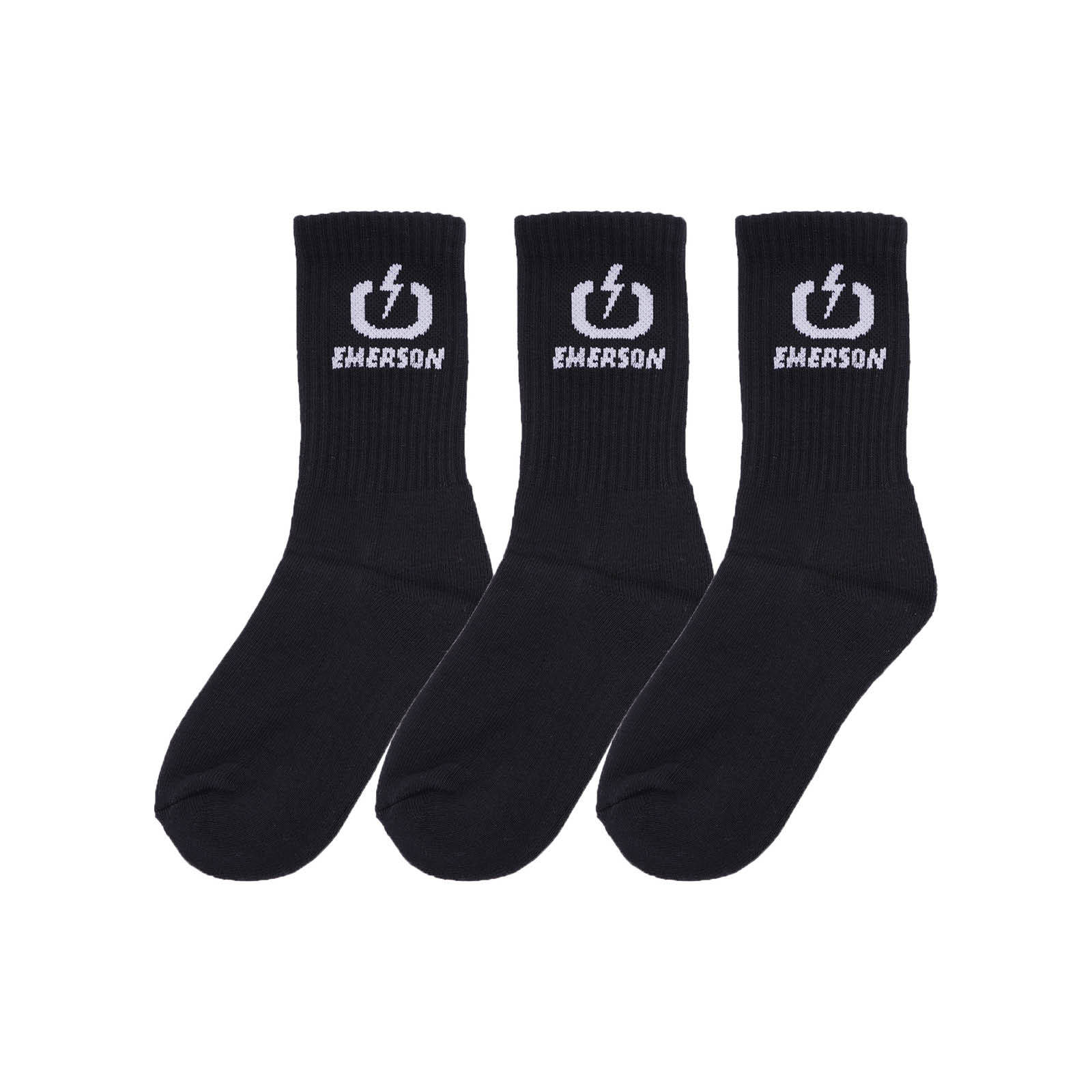 Emerson - UNISEX SOCKS (3-PAIR PACKAGE) - BLACK