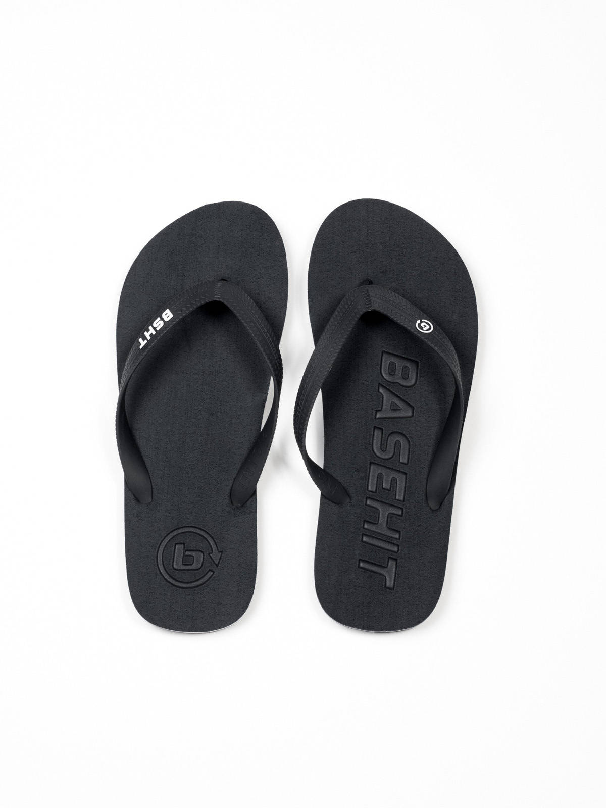 Basehit Basehit - MEN'S FLIP FLOPS - BLACK