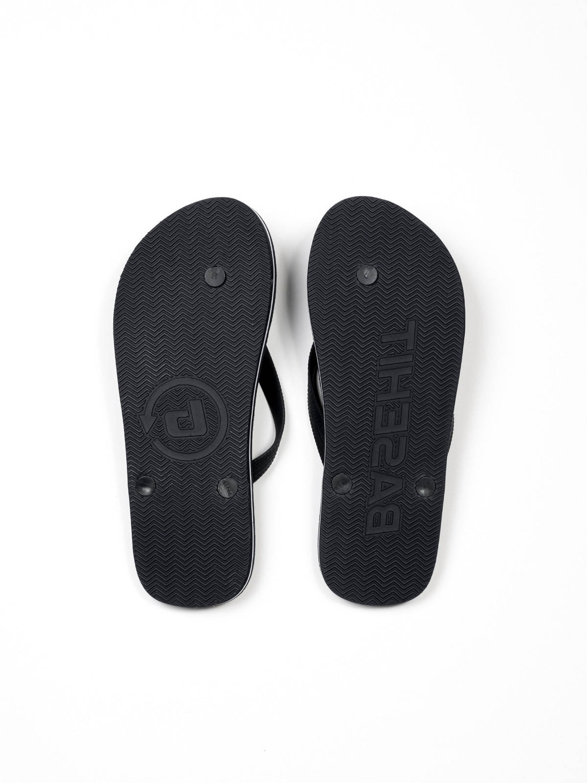 Basehit - MEN'S FLIP FLOPS - BLACK φωτογραφία