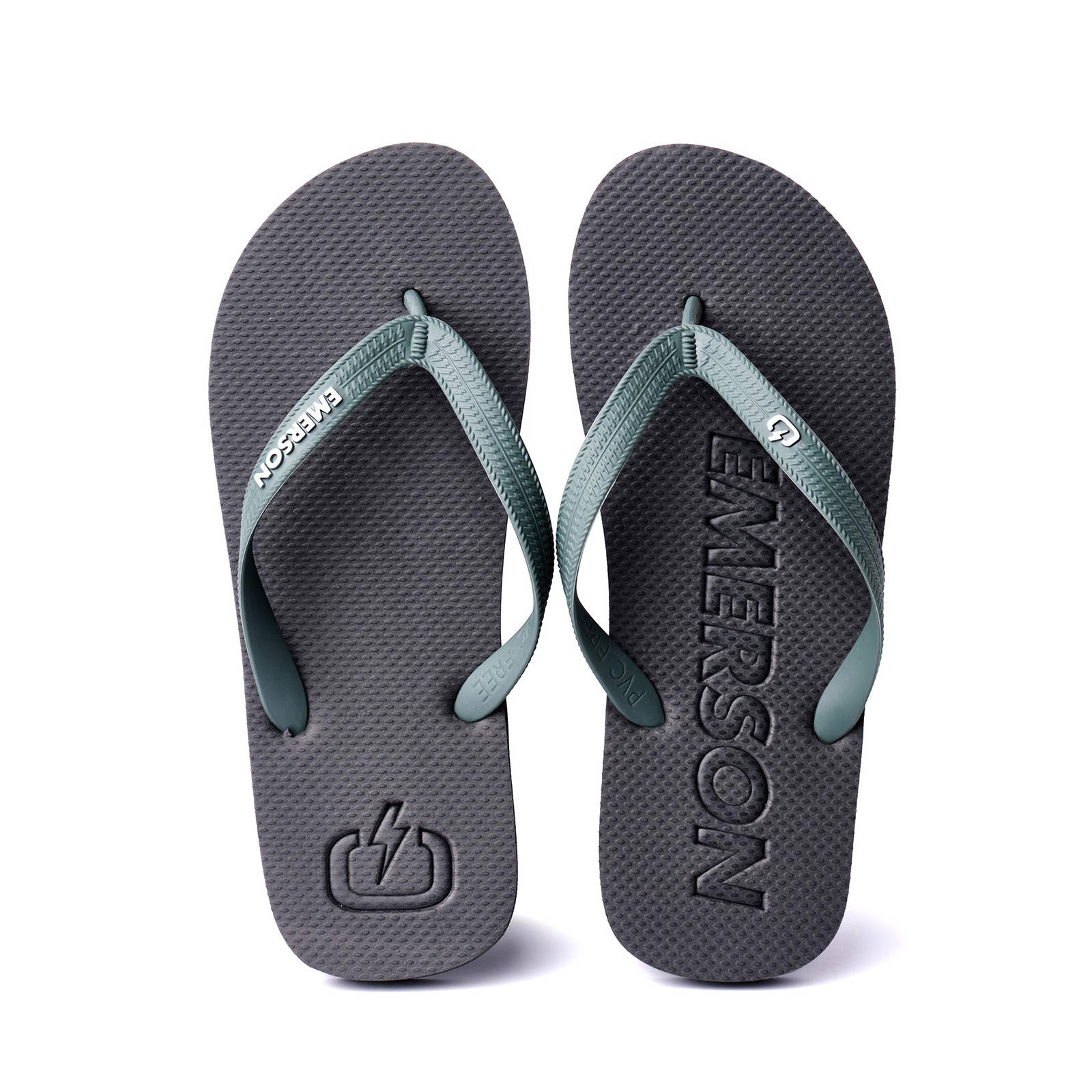 Emerson – MEN’S FLIP FLOPS (PACK 7 PCS) – ARMY GREEN/BLACK