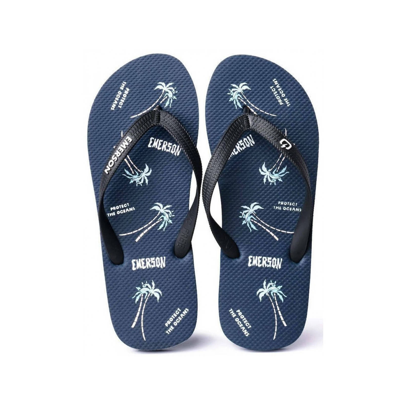 Emerson - MEN'S FLIP FLOPS (PACK 7 PCS) - PR 283 D.NAVY BLUE/BLACK Ανδρικά > Παπούτσια > Σαγιονάρες > Σαγιονάρα