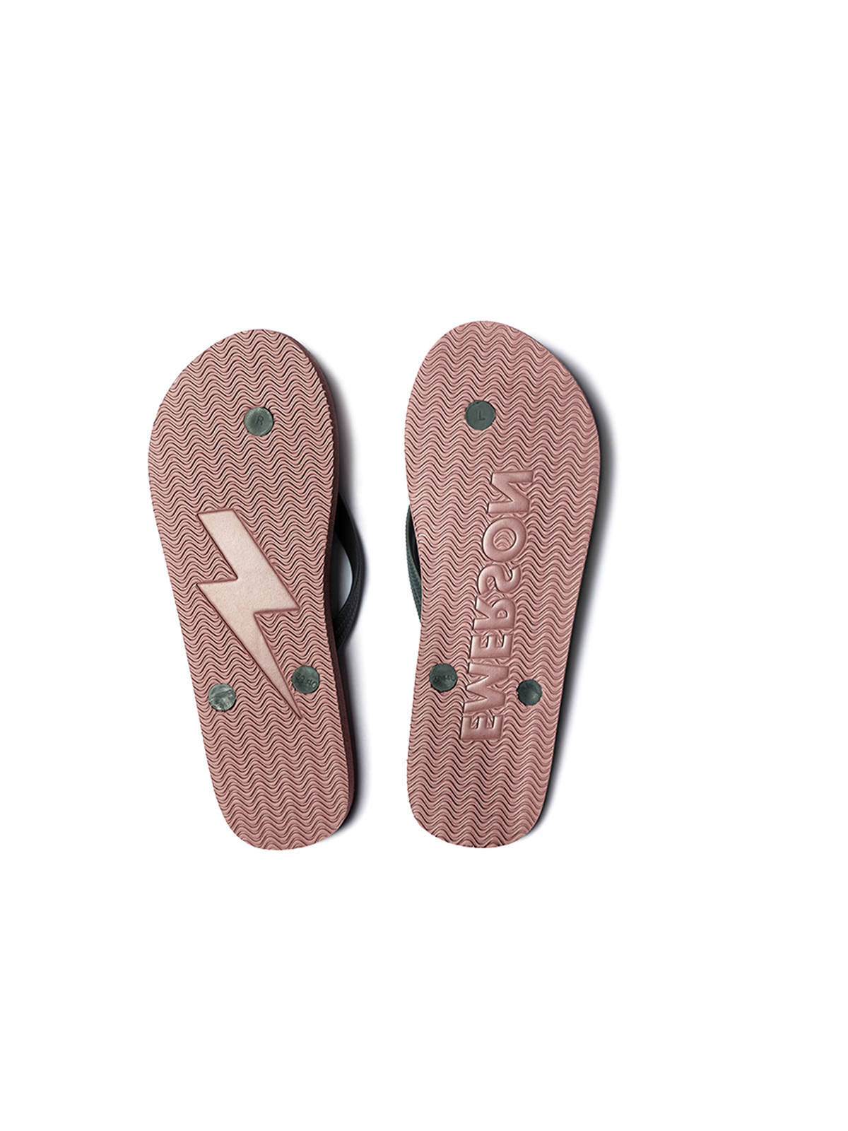Emerson - WOMEN'S FLIP FLOPS - DUSTY ROSE/D GREY φωτογραφία