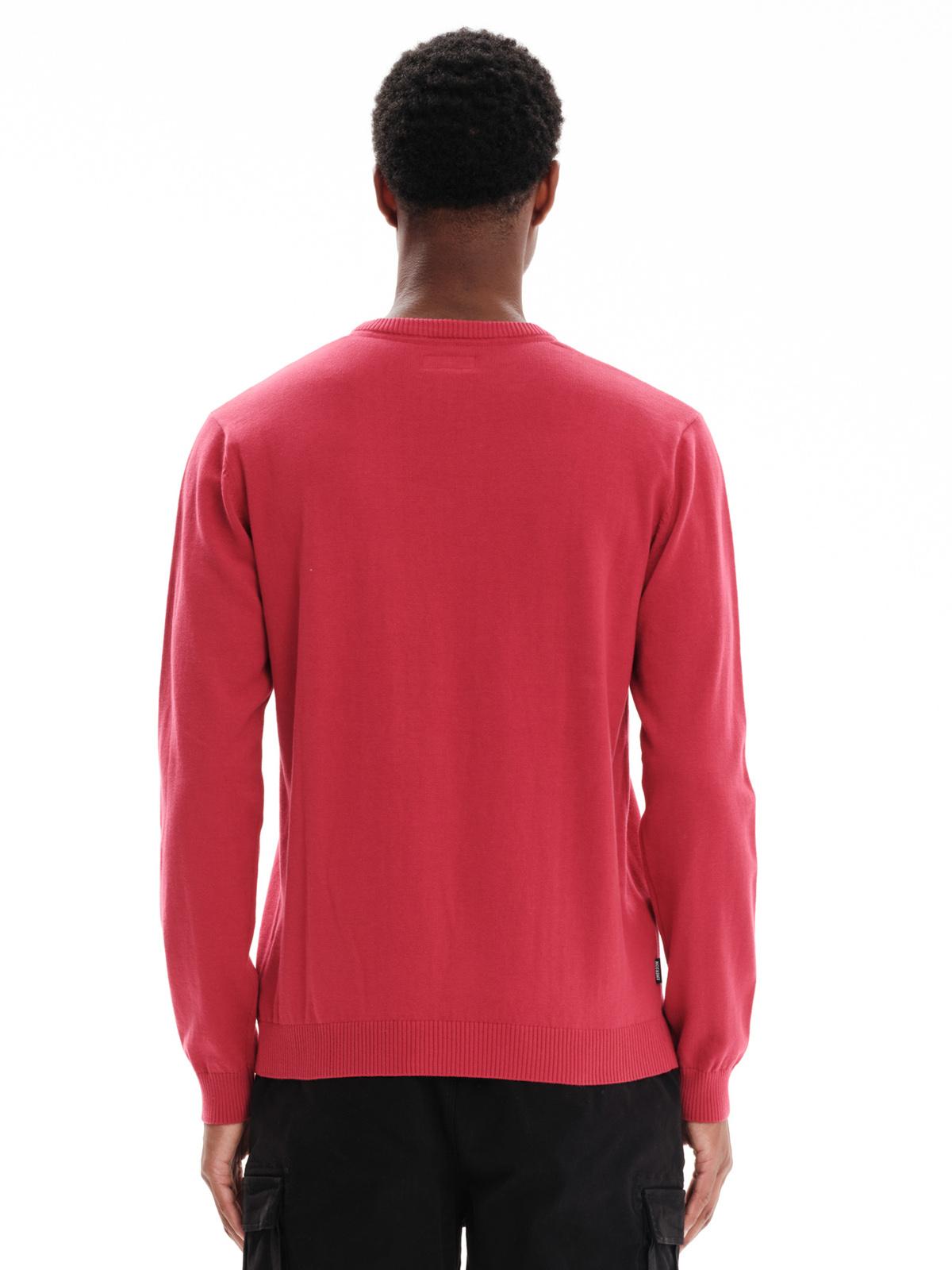 Emerson - MEN'S KNIT SWEATER - RED φωτογραφία