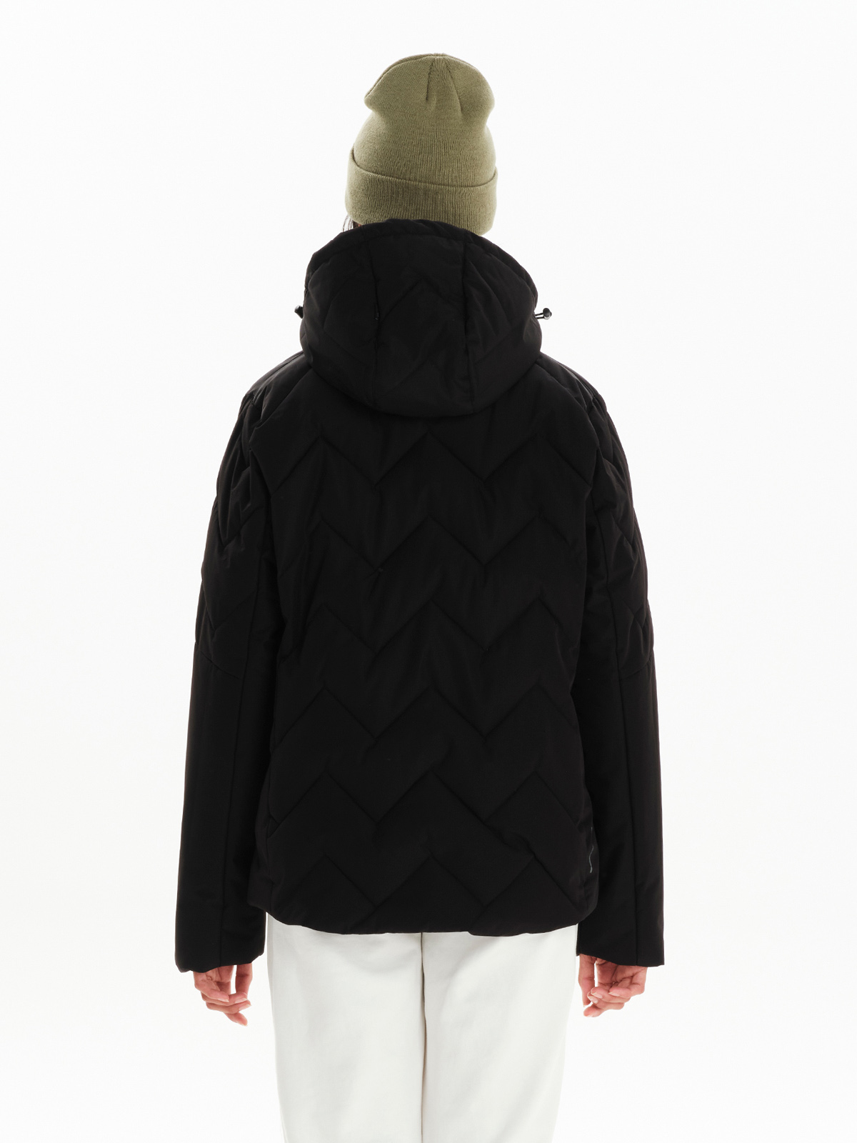 Emerson - EMERSON ΓΥΝΑΙΚΕΙΟ ΜΠΟΥΦΑΝ PUFFER ΜΕ ΚΟΥΚΟΥΛΑ - BLACK φωτογραφία