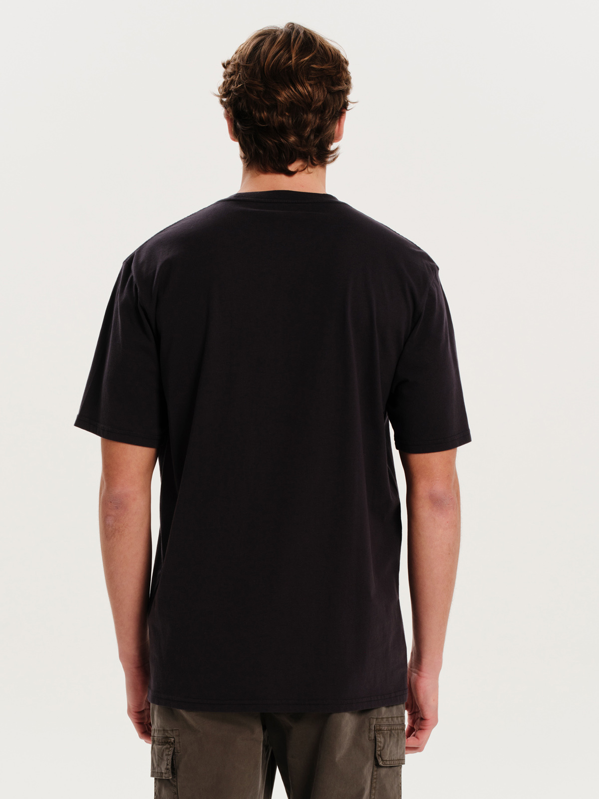 Emerson - "EMERSON TELEVISION" ΑΝΔΡΙΚΟ ΚΟΝΤΟΜΑΝΙΚΟ T-SHIRT - MIDNIGHT φωτογραφία