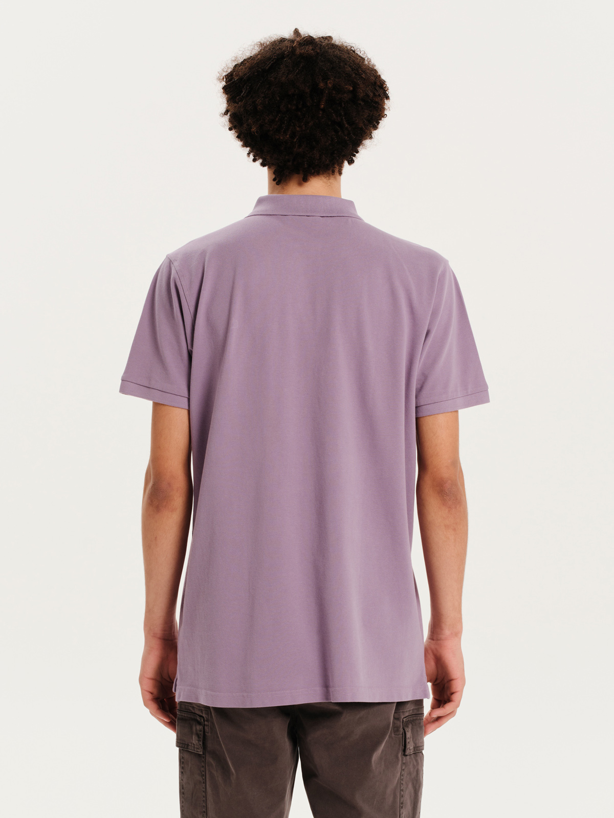 Emerson - EMERSON ΚΟΝΤΟΜΑΝΙΚΗ ΑΝΔΡΙΚΗ ΜΠΛΟΥΖΑ POLO - LAVENDER PINK φωτογραφία