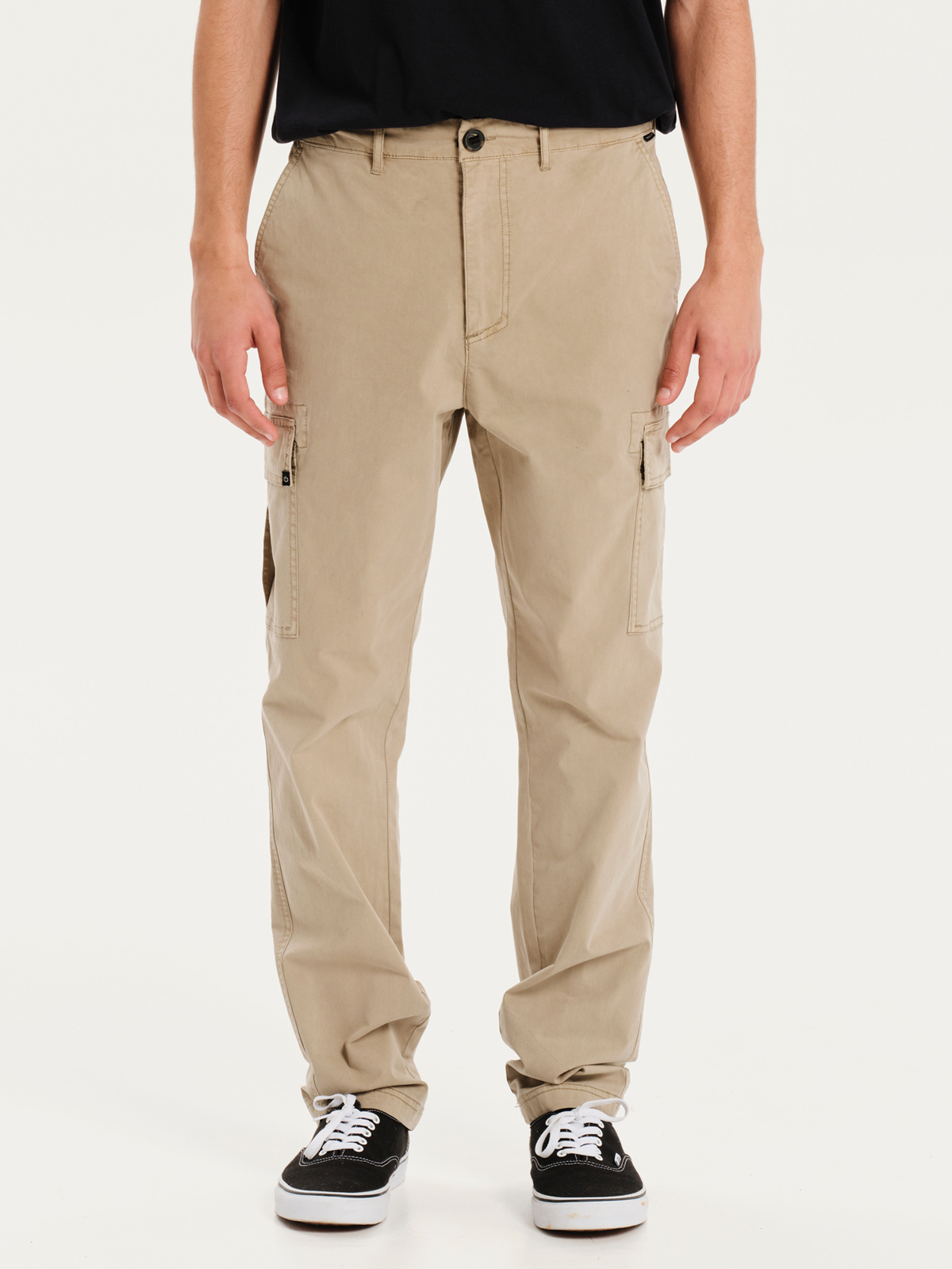 Emerson Emerson - EMERSON ΑΝΔΡΙΚΟ ΕΛΑΣΤΙΚΟ ΠΑΝΤΕΛΟΝΙ CARGO - BEIGE 2