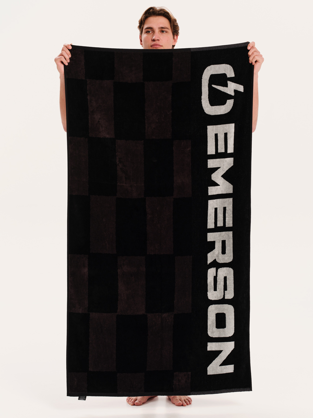 Emerson Emerson - EMERSON ΒΑΜΒΑΚΕΡΗ ΠΕΤΣΕΤΑ ΠΑΡΑΛΙΑΣ - PR498 BLACK