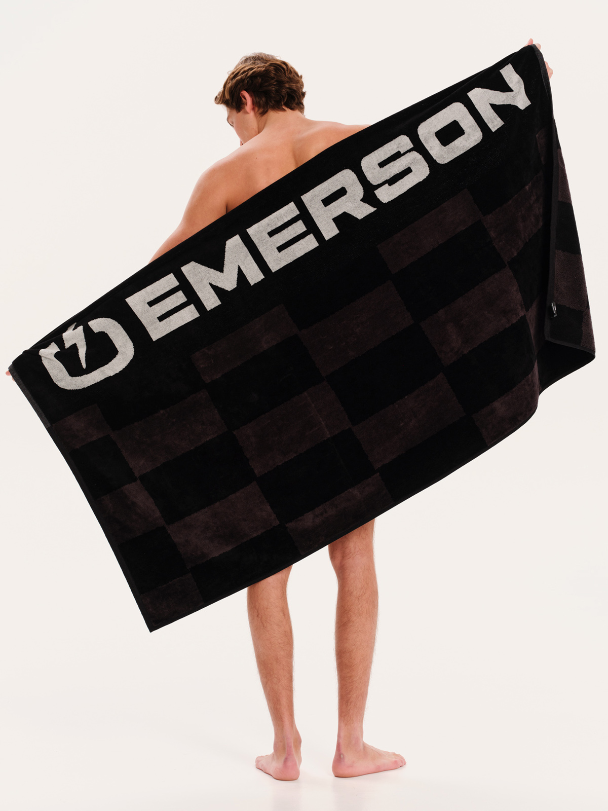 Emerson - EMERSON ΒΑΜΒΑΚΕΡΗ ΠΕΤΣΕΤΑ ΠΑΡΑΛΙΑΣ - PR498 BLACK φωτογραφία