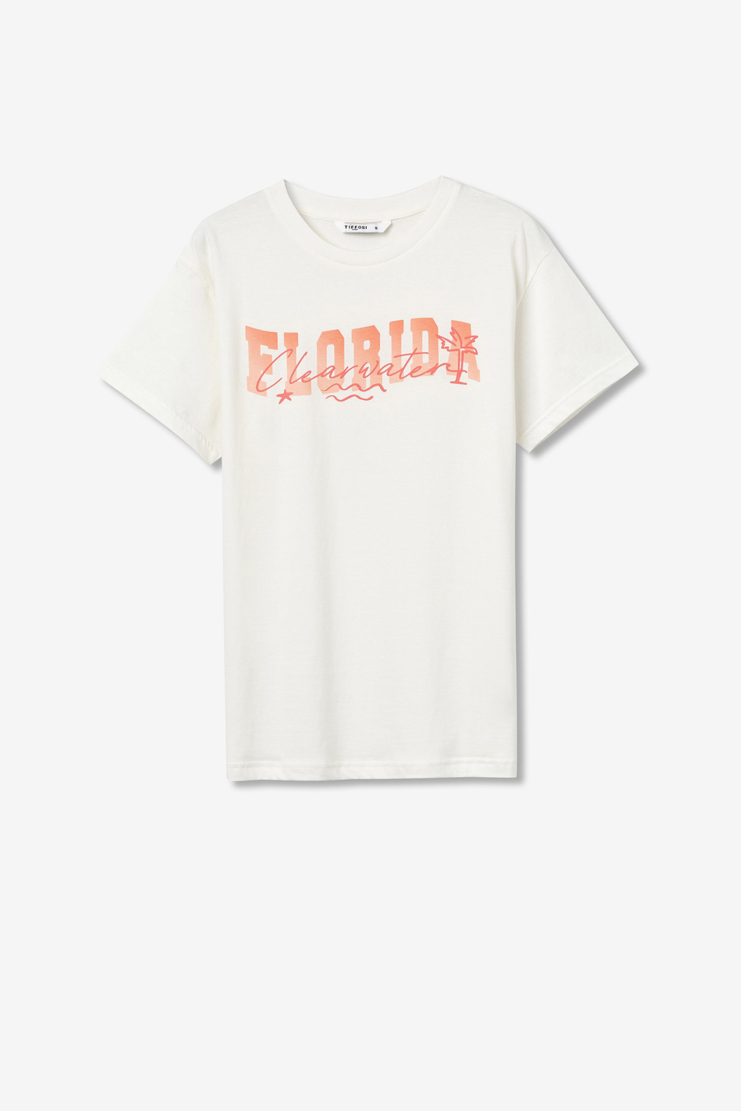 Tiffosi Tiffosi - COTOVIA T-shirt - 110 Star White