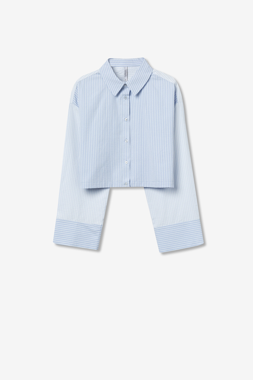 Tiffosi Tiffosi - Blue Long Sleeve Shirt - 749 Blue Indigo