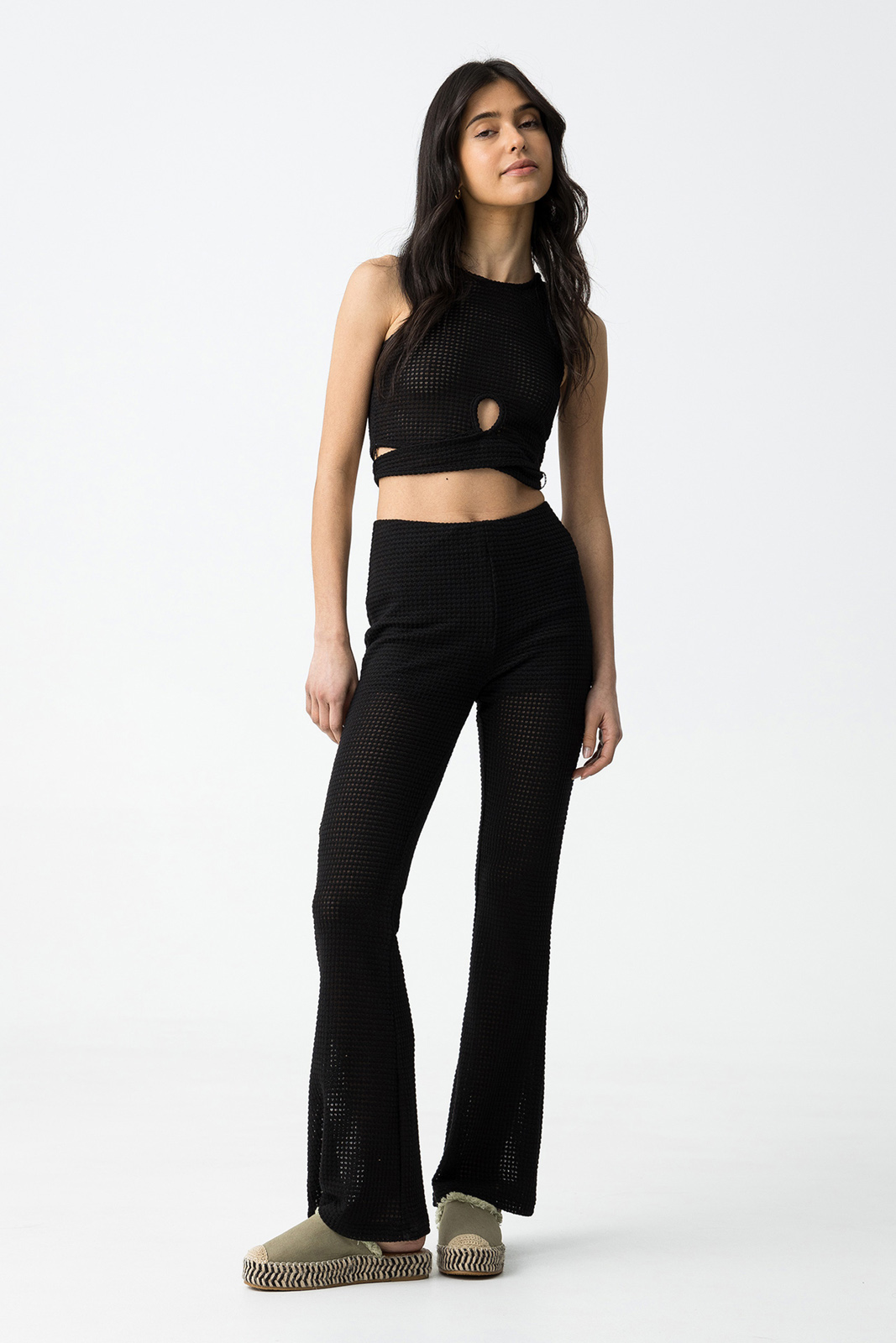 Tiffosi - Black Trousers - 000 Black φωτογραφία