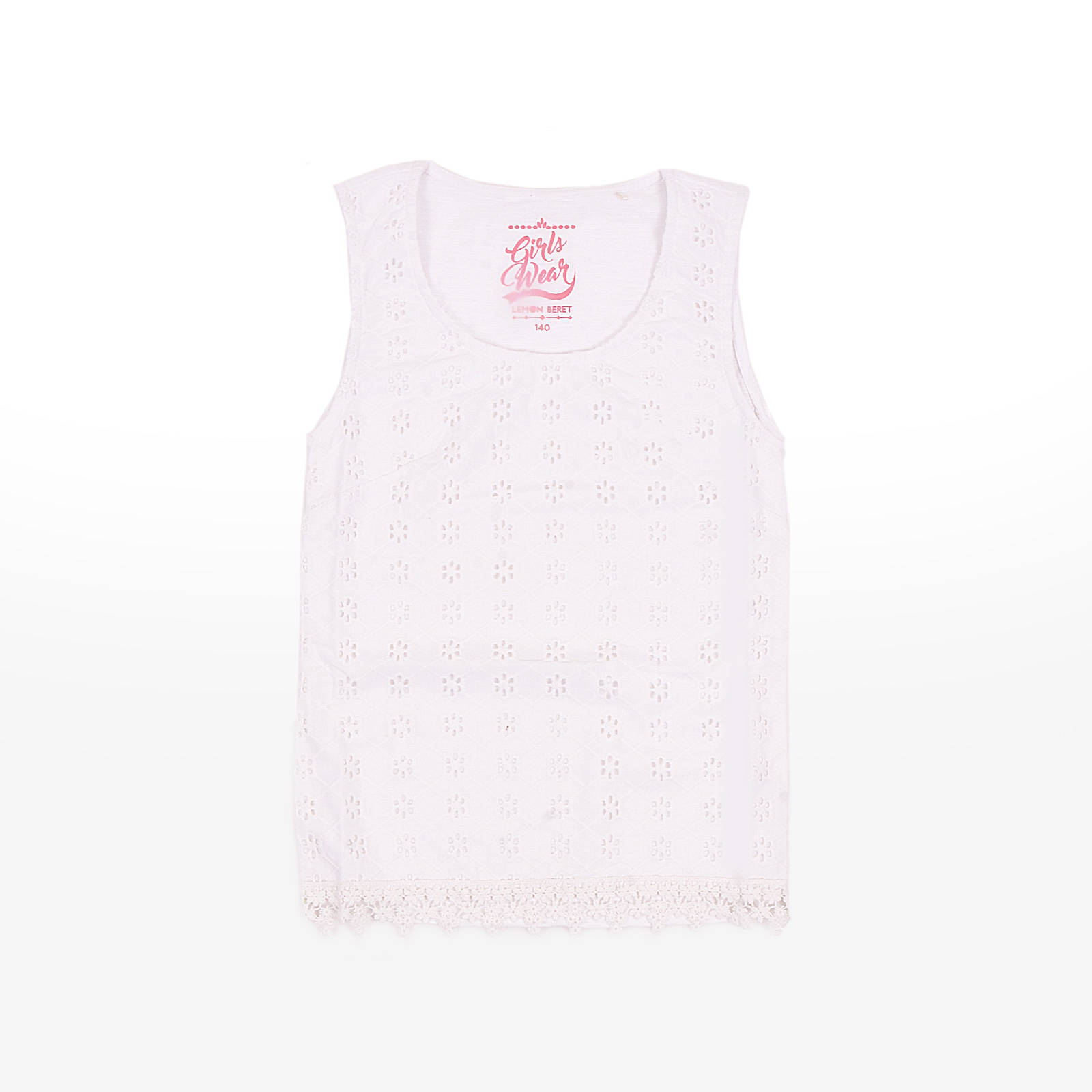 Lemon Beret Lemon Beret - SINGLET - OPTICAL WHITE
