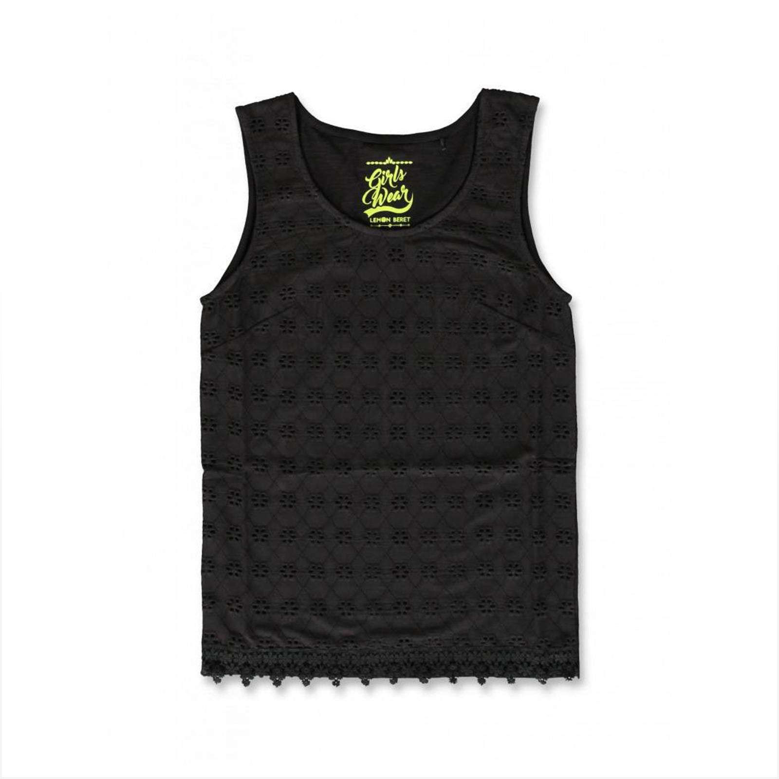 Lemon Beret Lemon Beret - SINGLET - BLACK