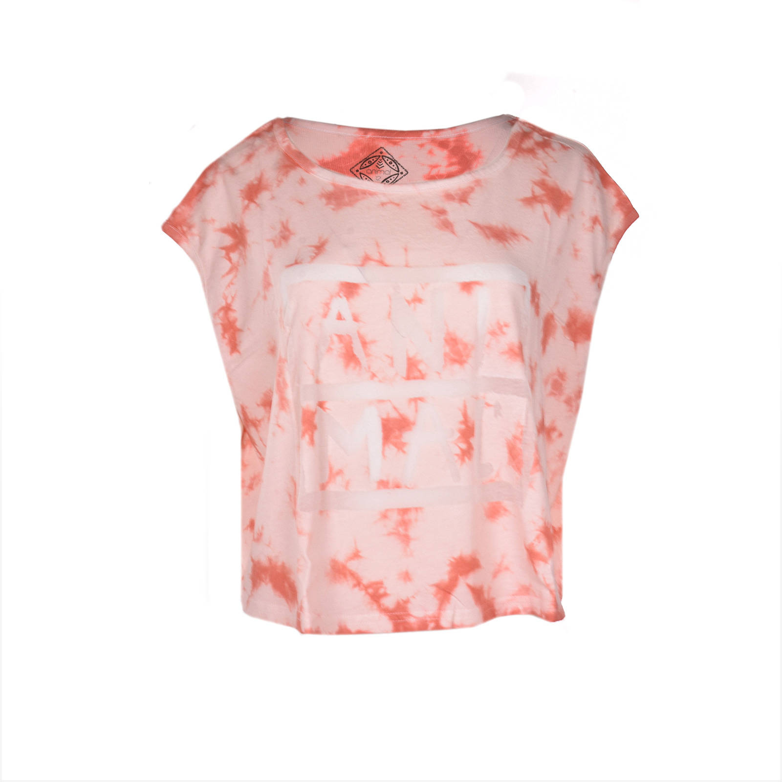 Animal Animal - ΜΠΛΟΥΖΑ S/S Τ-SΗΙRΤ - PASTEL ORANGE