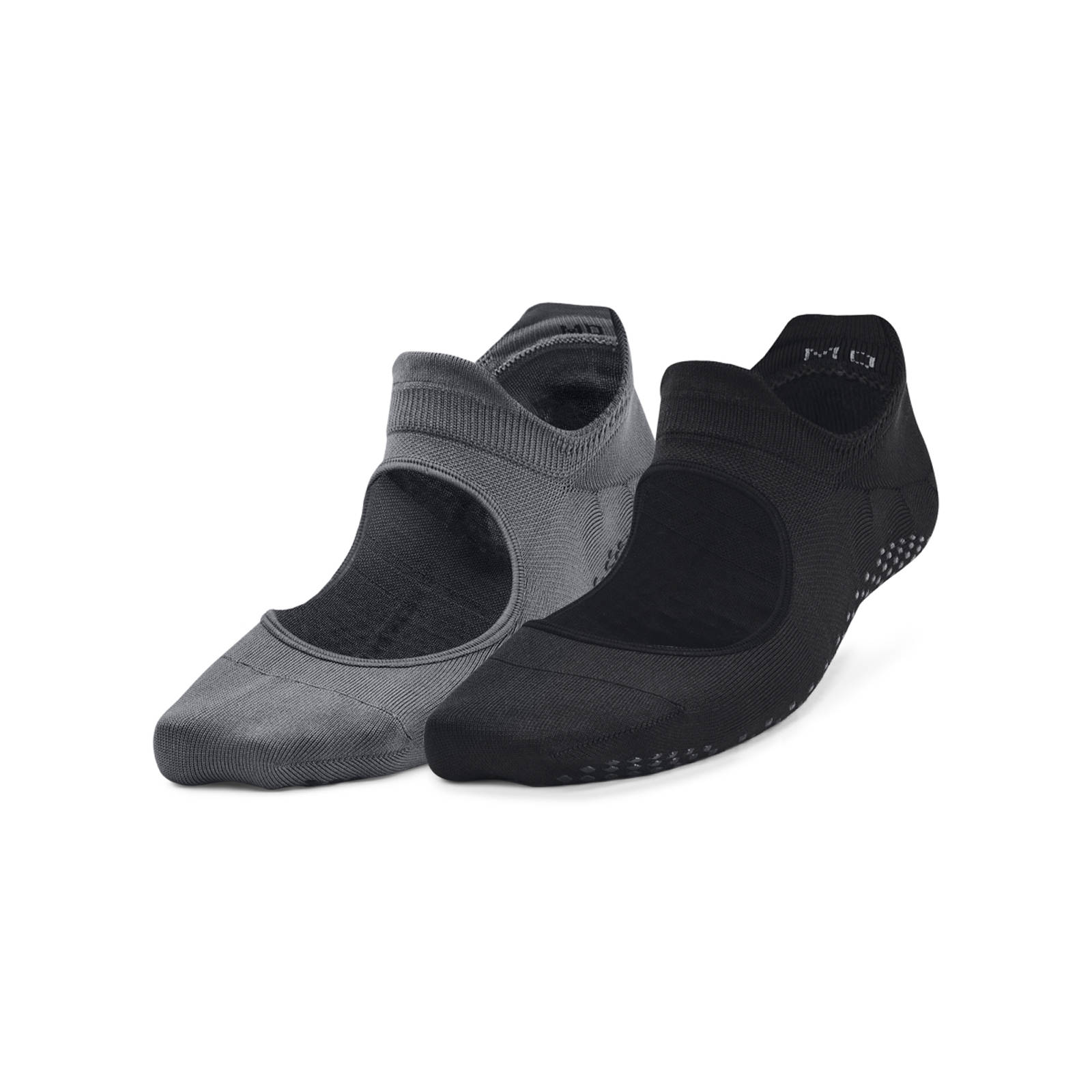 Under Armour Under Armour - Γυναικείες Κάλτσες UA Breathe Balance 2 Ζευγ. - Black/Pitch Gray/Jet Gray