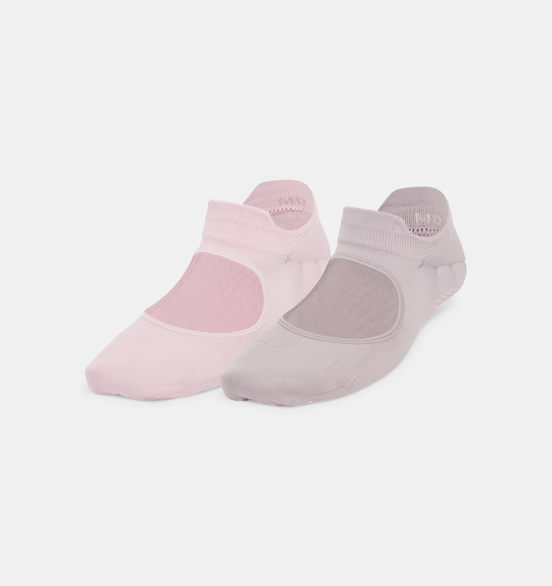Under Armour Under Armour - Γυναικείες Κάλτσες UA Breathe Balance 2 Ζευγ. - Gray Dawn/Prime Pink/Gray Matter