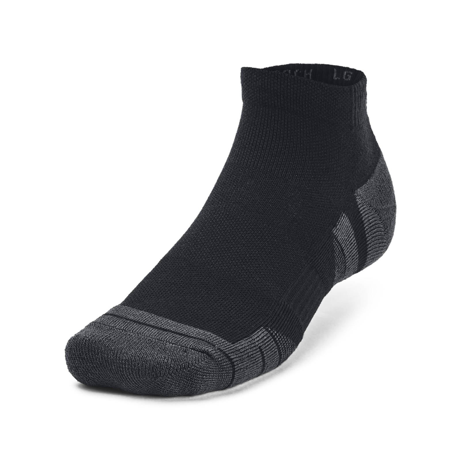 Under Armour Under Armour - Unisex UA Performance Tech 3-Pack Low Cut Socks - Black/Black/Jet Gray