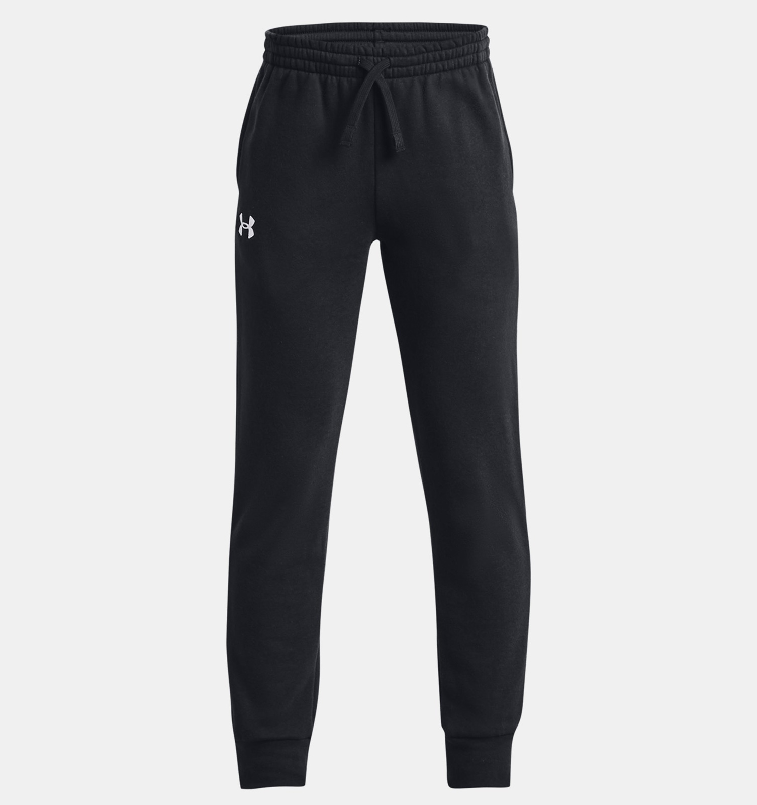 Under Armour Under Armour - Joggers Αγοριών UA Rival Fleece - Black//White