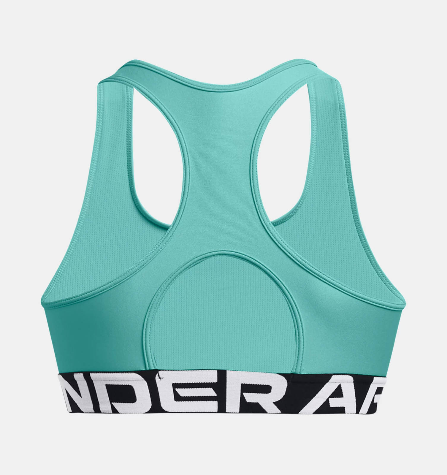 Under Armour - Γυναικείο Αθλητικό Μπουστάκι HeatGear® Armour Mid Branded - Radial Turquoise//White φωτογραφία