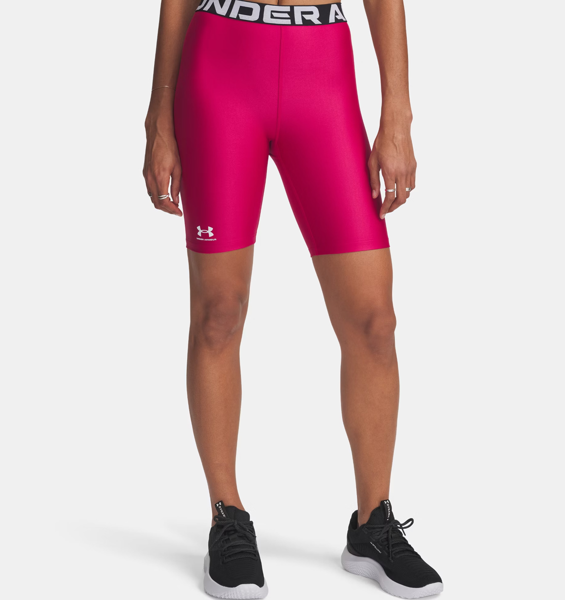 Under Armour - Γυναικείο Σορτς 20 εκ. HeatGear® - Shaded Fuchsia//White 2025