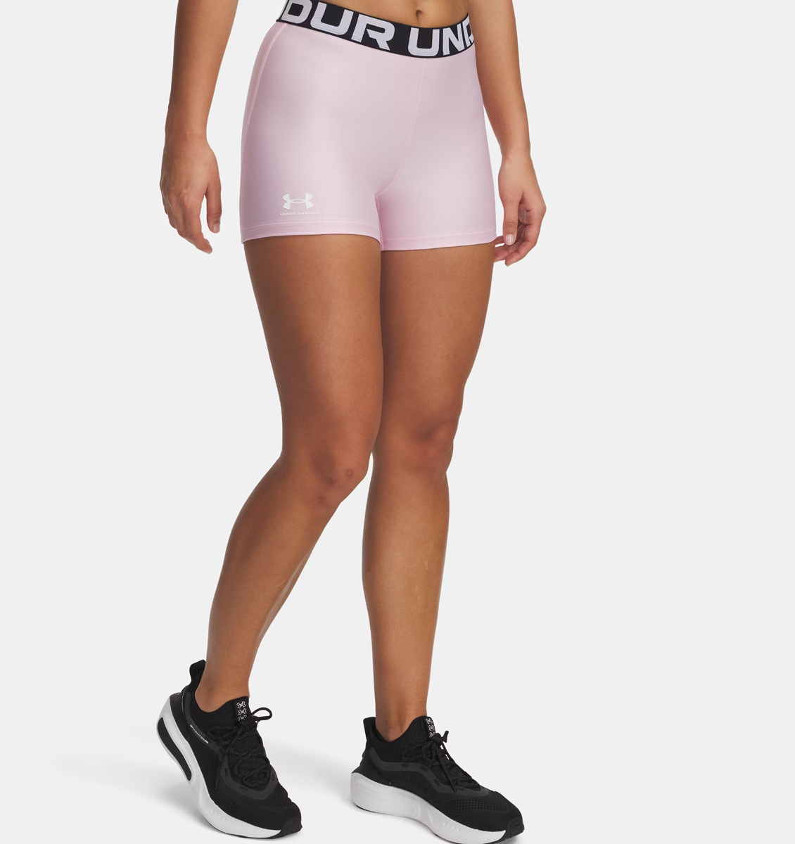  Under Armour - Γυναικείο Shorty HeatGear® - Prime Pink//White 2025