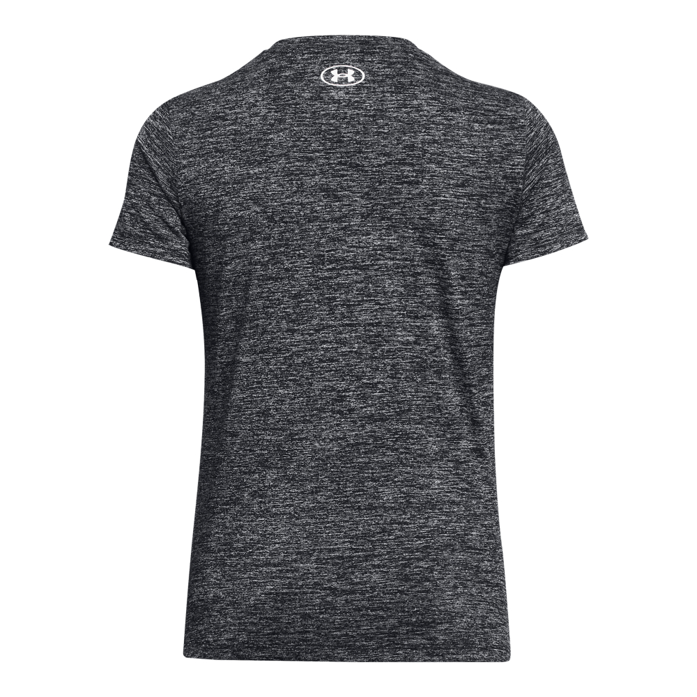 Under Armour - Γυναικείο V-Neck Κοντομάνικο UA Tech™ Twist - Black//White φωτογραφία