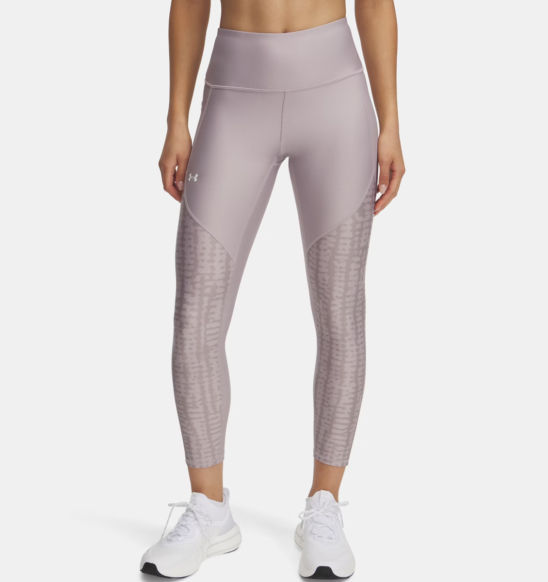  Under Armour - Γυναικείο Ankle Κολάν Printed Panel UA Tech™ - Gray Dawn//White 2025