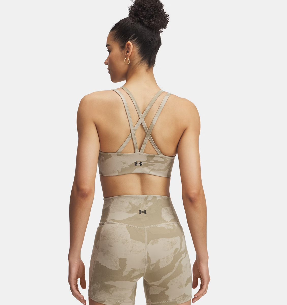 Under Armour - 1389707 PROJECT ROCK BRALETTE - City Khaki//Black φωτογραφία