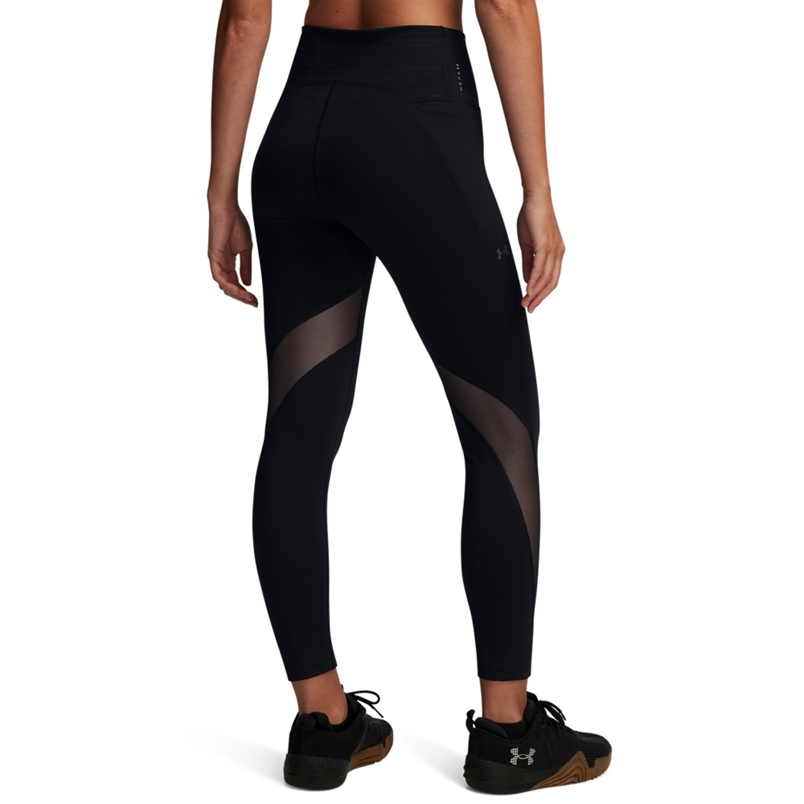Under Armour - 1389871 VANISH ELITE VENT ANKLE LEG - Black//Iridescent φωτογραφία