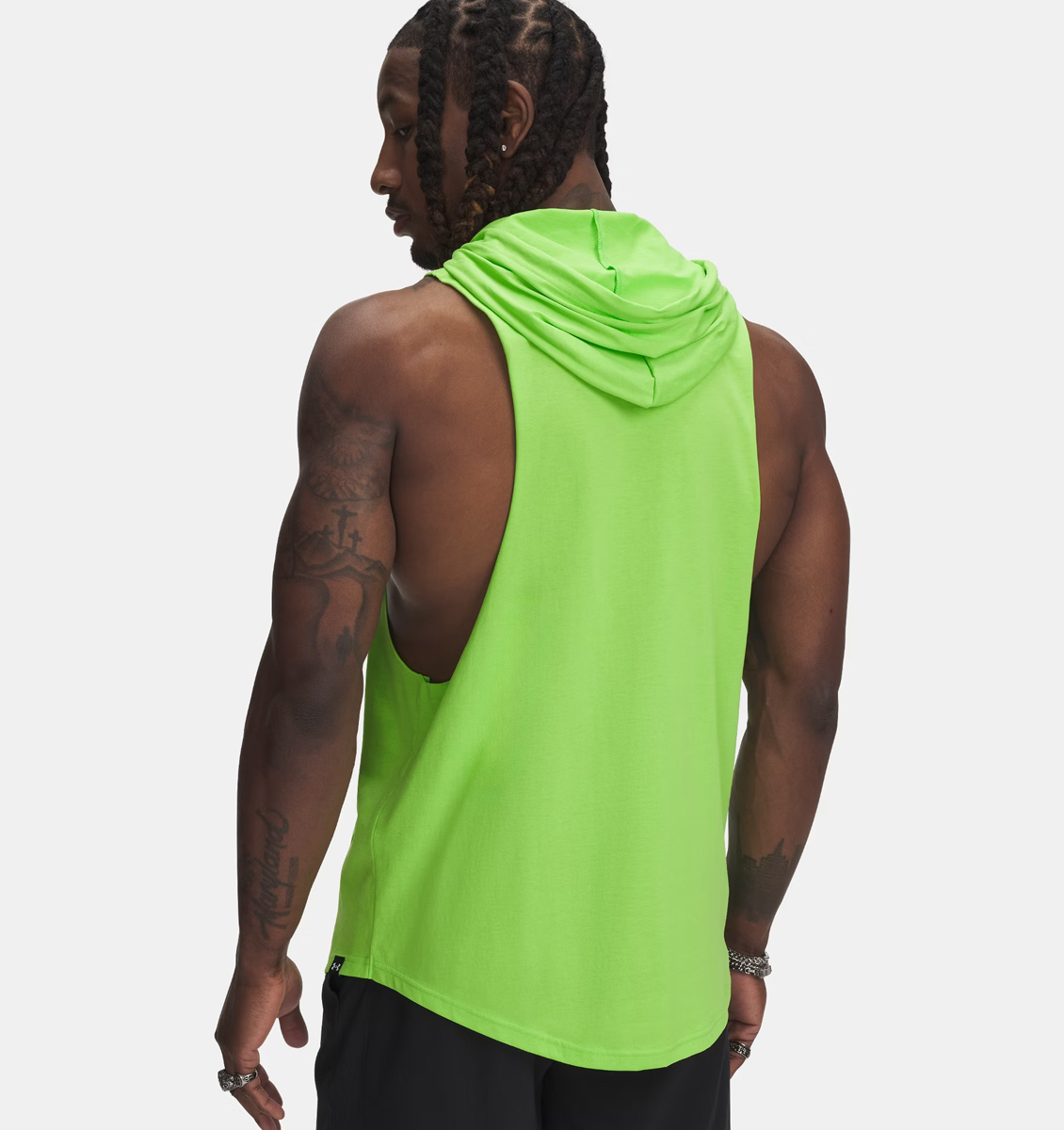 Under Armour - 1389986 PROJECT ROCK WIRE SL HD - Cyber Green//Black φωτογραφία