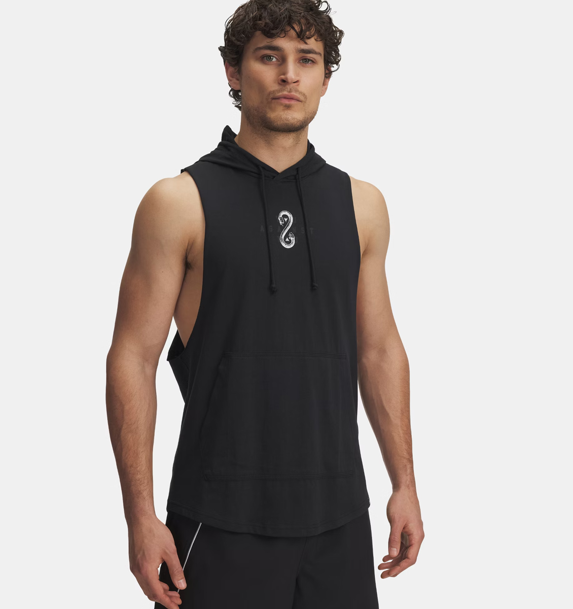 Under Armour Under Armour - 1389987 PROJECT ROCK SNAKE SL HD - Black/White Clay/White