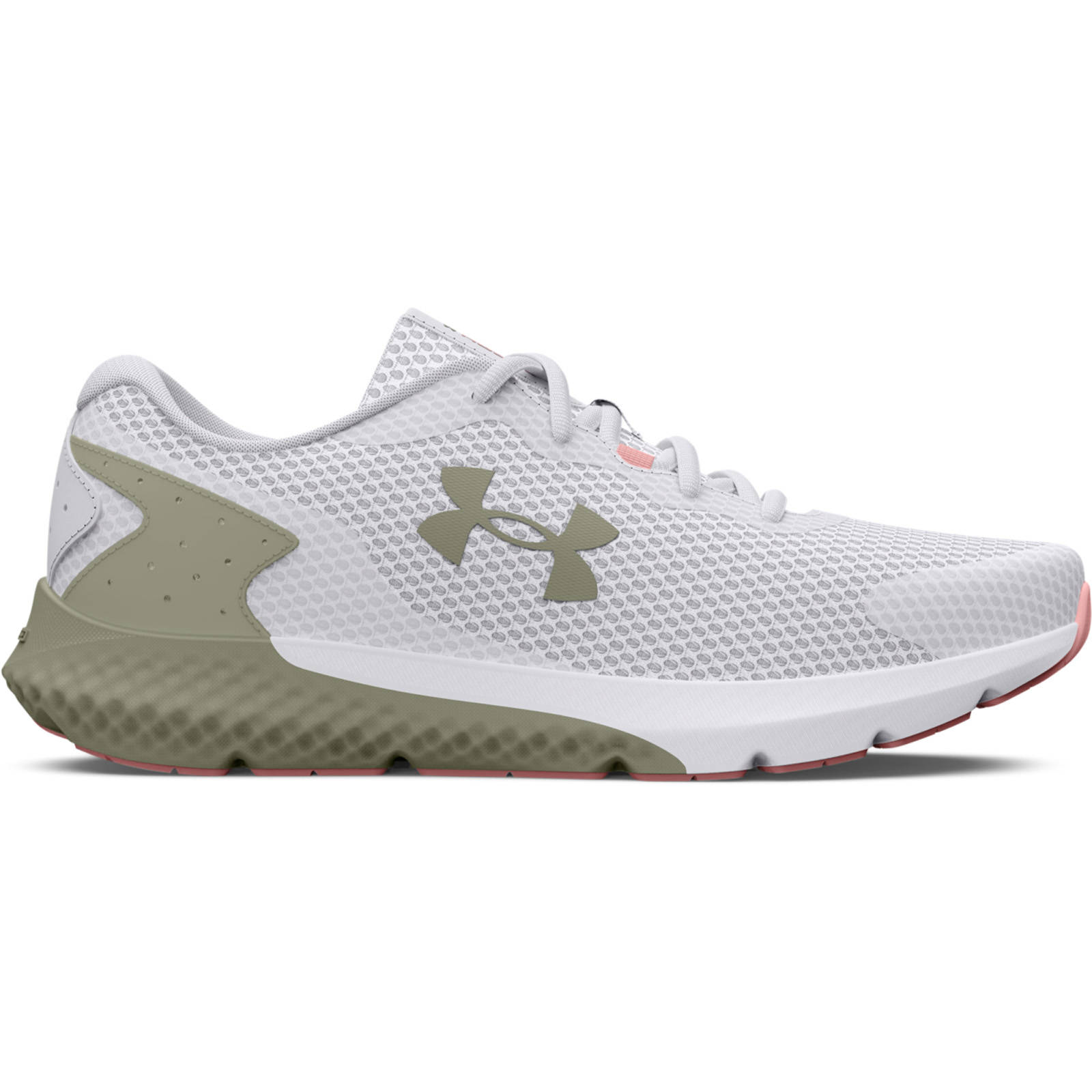 Under Armour – 3024888 W CHARGED ROGUE 3 – White/Grove Green/Grove Green