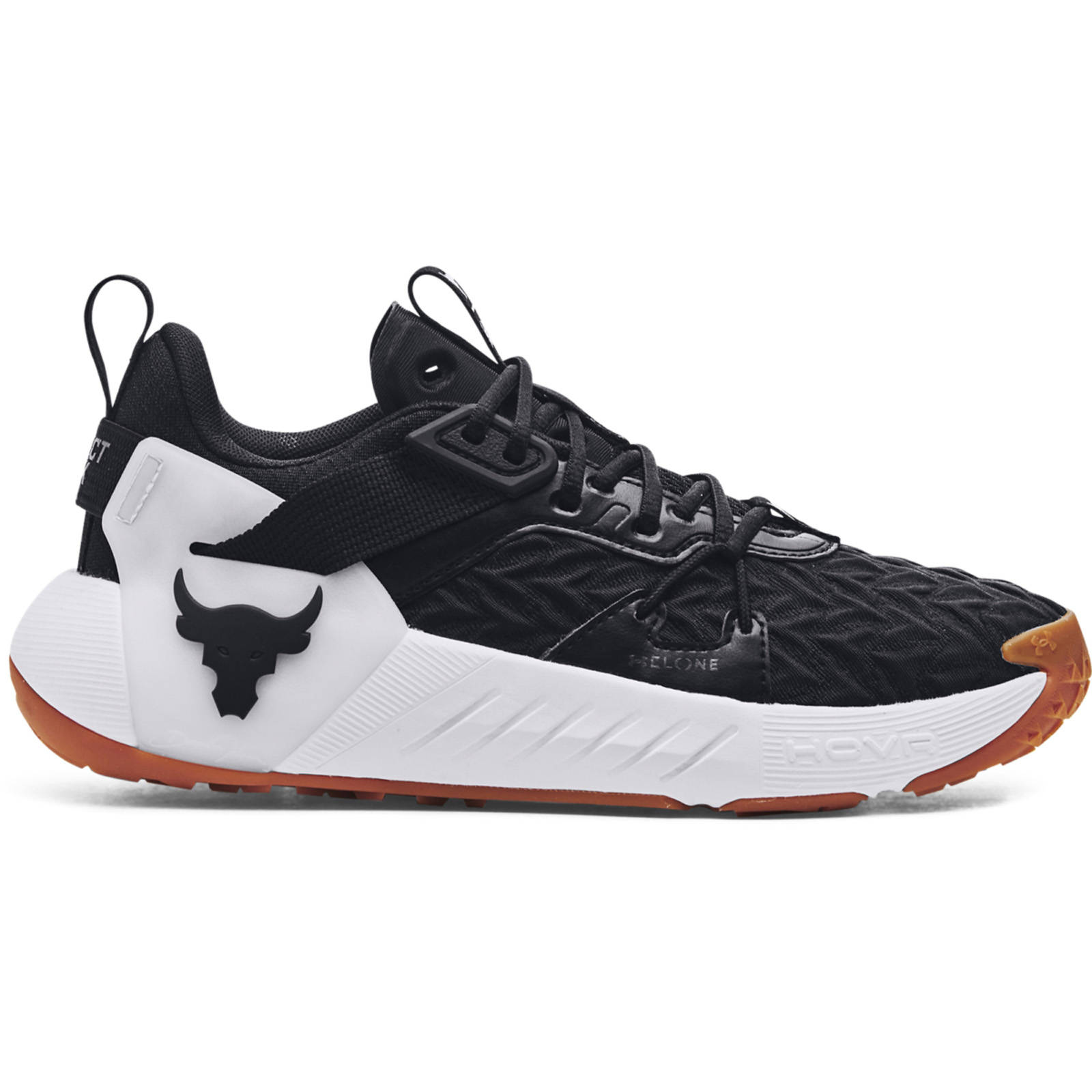 Under Armour - 3026536 UA GS PROJECT ROCK 6 - Black/White/Black Παιδικά > Παπούτσια > Αθλητικά > Παπούτσι Low Cut