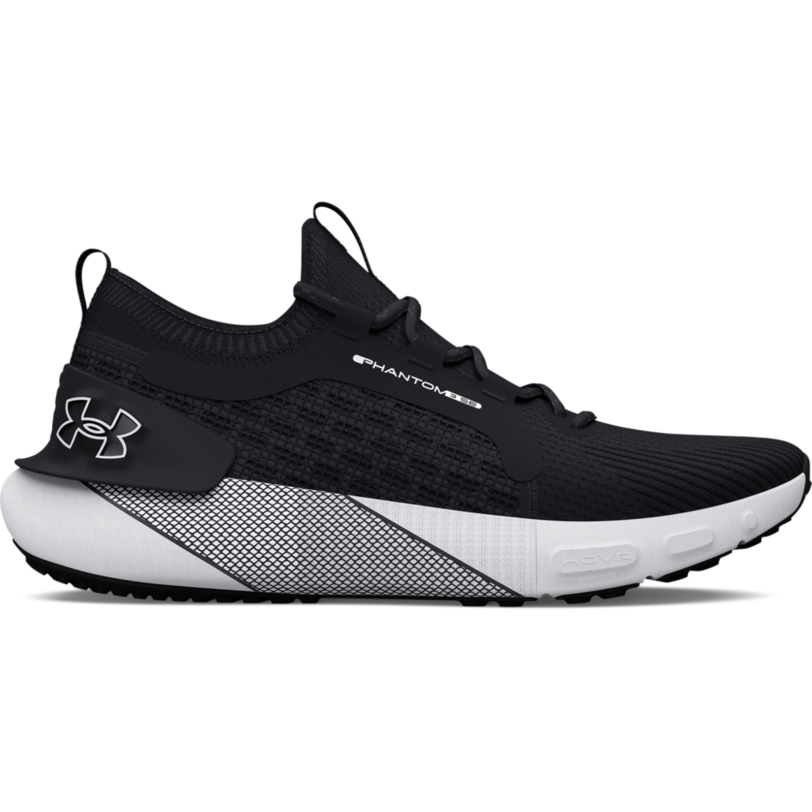 Under Armour - Men's UA HOVR™ Phantom 3 SE Running Shoes - Black/Jet Gray/White Ανδρικά > Παπούτσια > Αθλητικά > Παπούτσι Low Cut