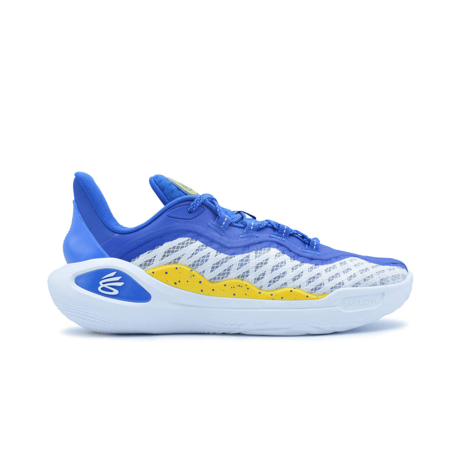 Under Armour - 3026615 CURRY 11 DUB - White/Royal/Versa Blue Ανδρικά > Παπούτσια > Αθλητικά > Παπούτσι Mid Cut